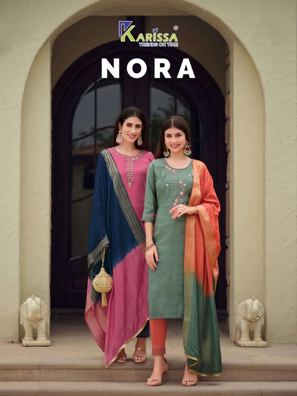 Nora Buy Karissa Online Wholesaler Latest Collection Kurta Suit Set